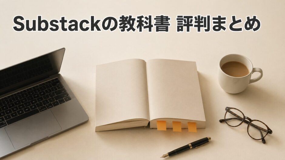 Substackの教科書の口コミ