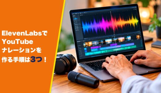 ElevenLabsでYouTubeナレーションを作る手順は3つ！自分の声のクローンで動画を作ってみた
